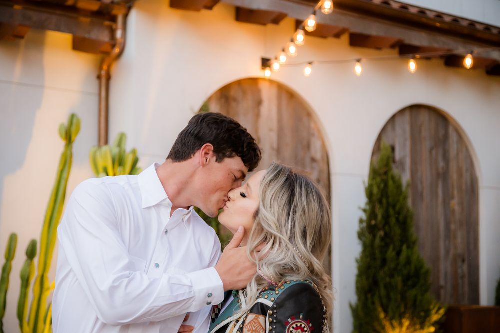 Hotel Drover fort worth engagement photos by fort worth wedding photographer monica salazar photography