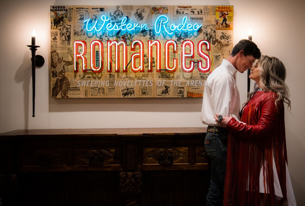 Hotel Drover fort worth engagement photos by fort worth wedding photographer monica salazar photography western romances