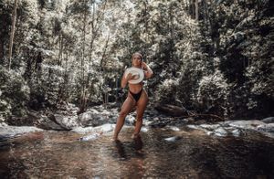 Gold Coast photographer Maternity family beach rainforest empowerment branding self love photoshoot