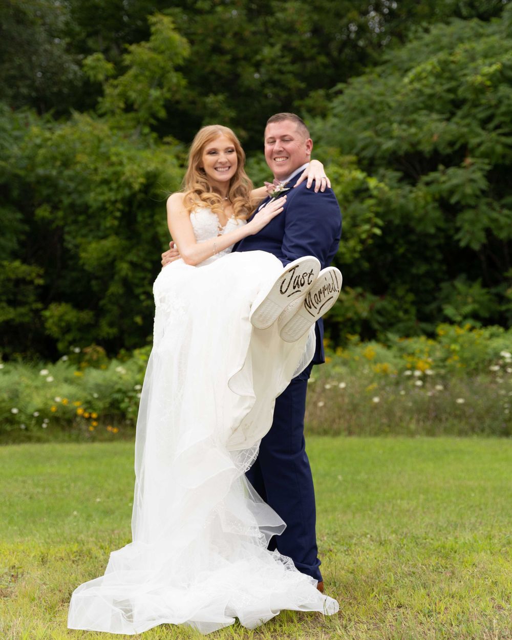 just married