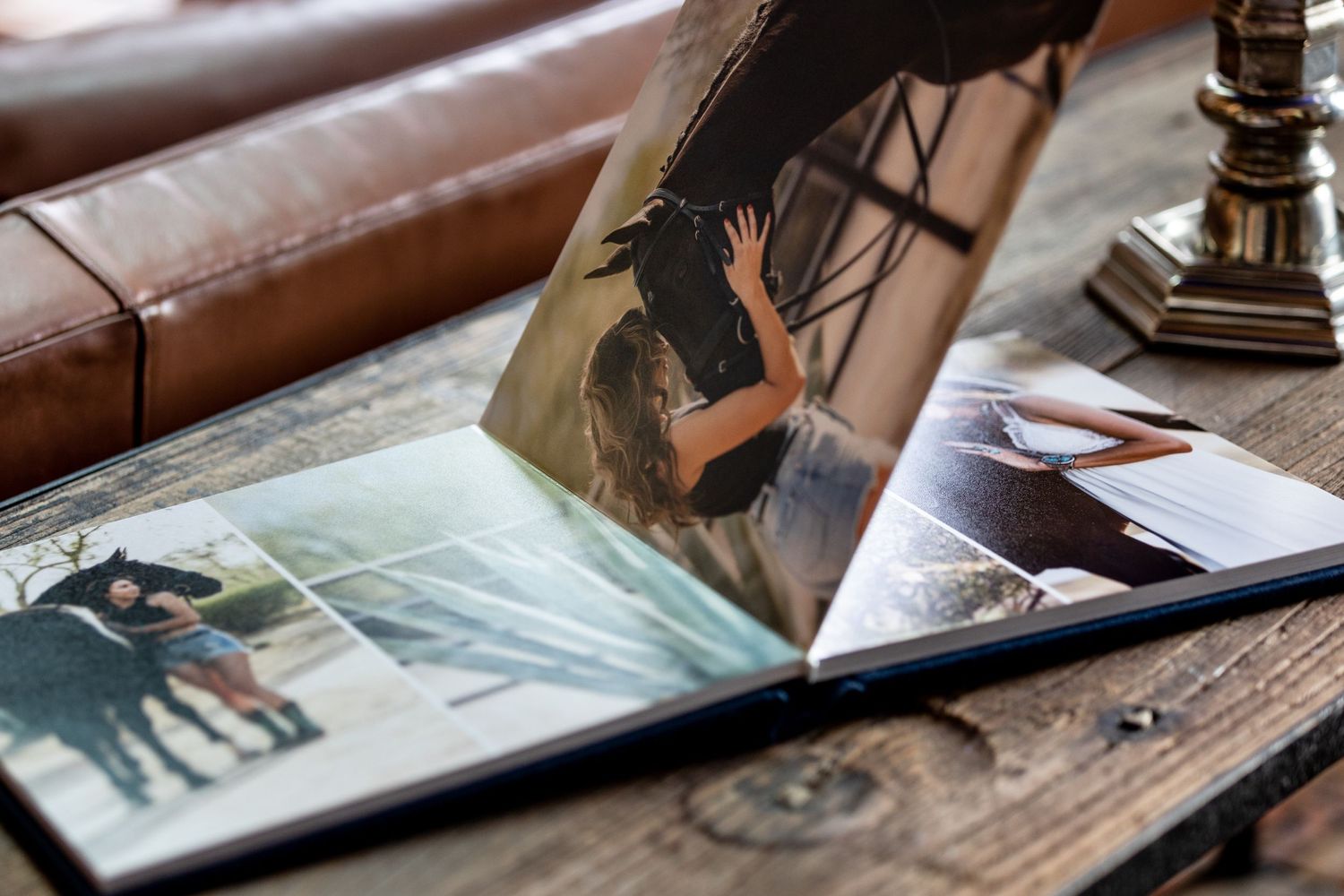 Horse and Rider photoshoot session Album book