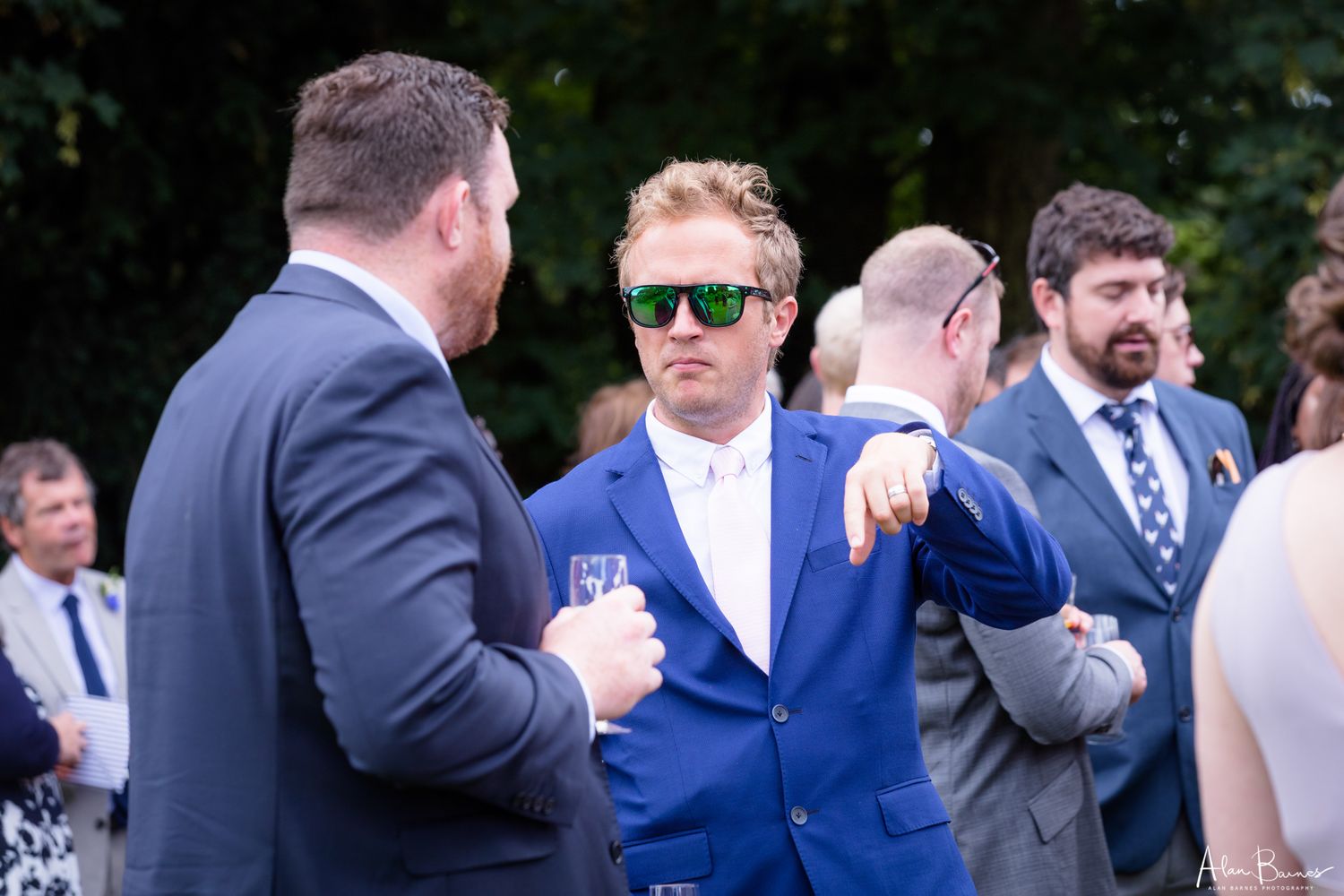 Wedding Guests Brewerstreet Farmhouse Wedding