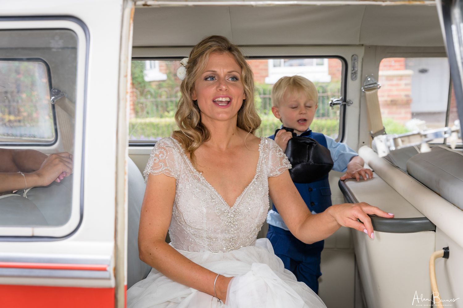 Bride arrival