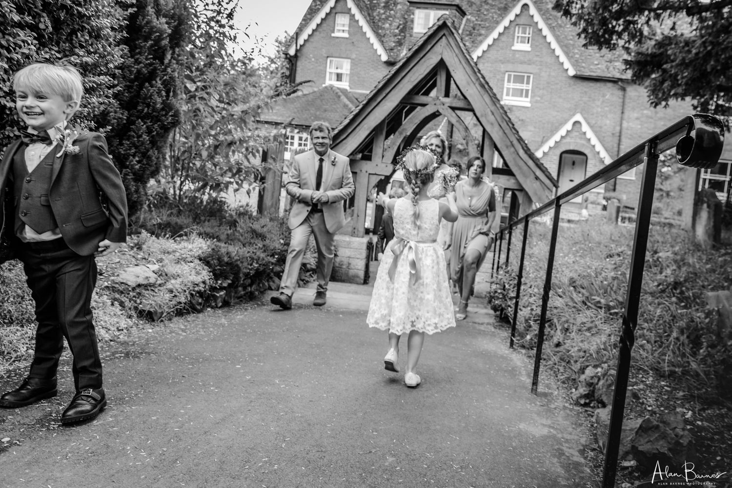 Bride arrival