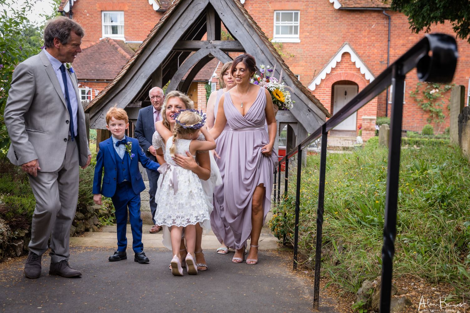 Bride arrival