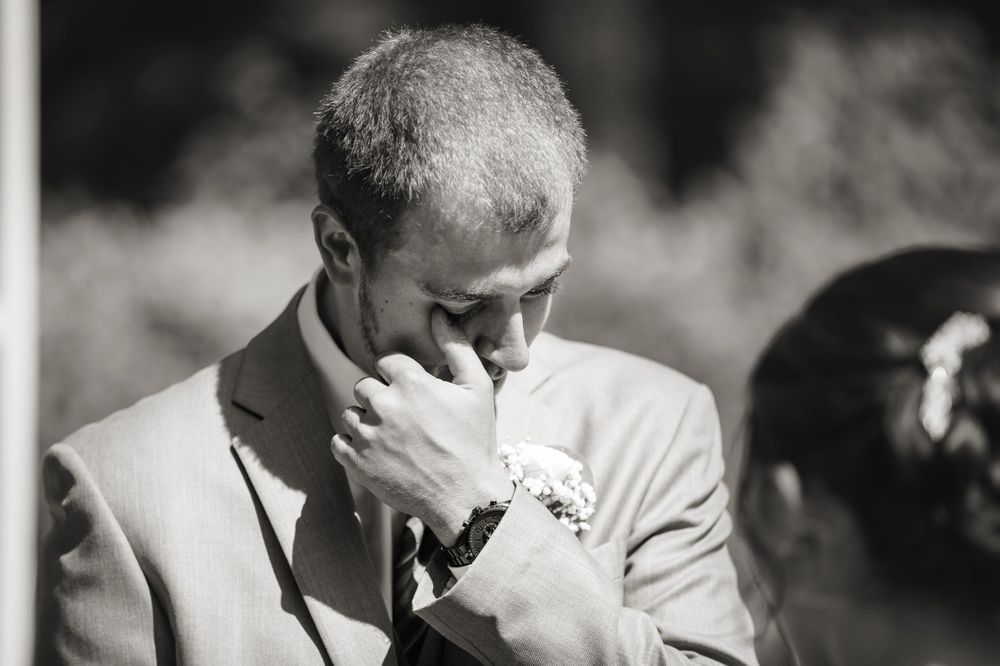 Rustic Backyard Farmhouse Wedding Photos Colborne Ontario by Shawn Van Daele