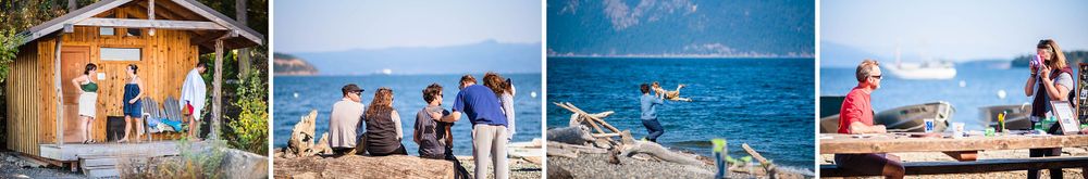 guemes island resort washington state wedding ceremony unity reception
