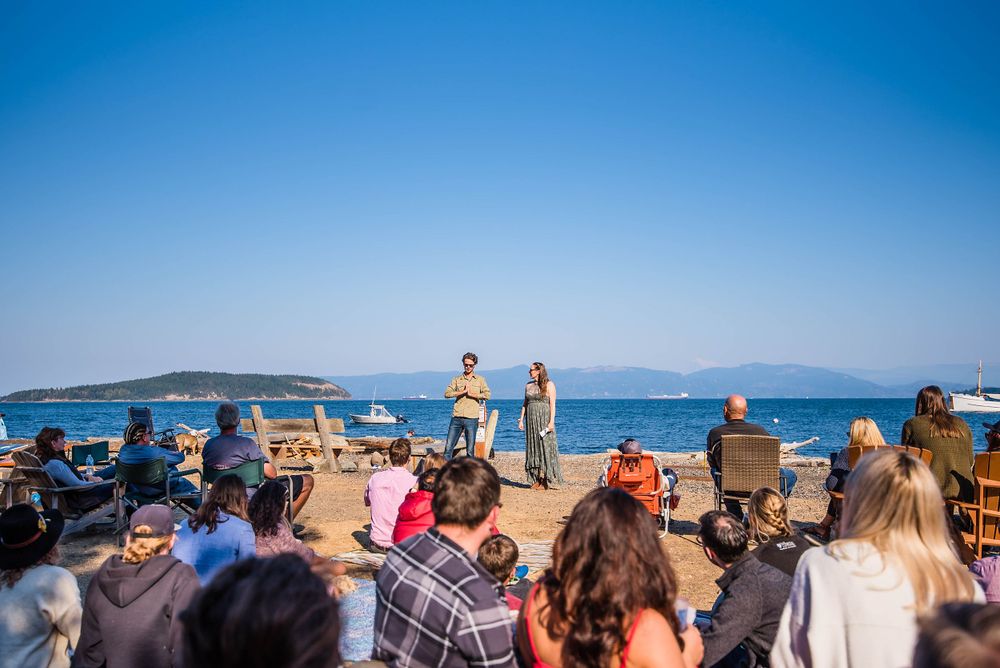 guemes island resort washington state wedding ceremony unity reception