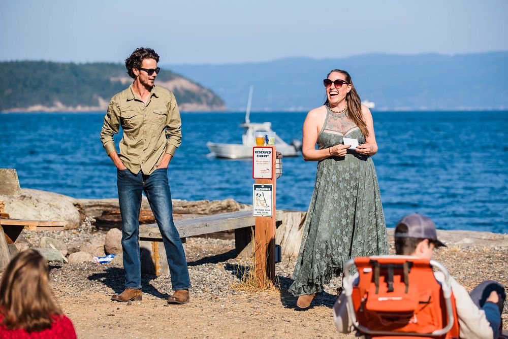 guemes island resort washington state wedding ceremony unity reception