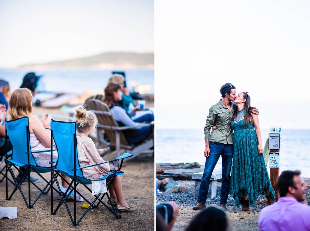 guemes island resort washington state wedding ceremony unity reception