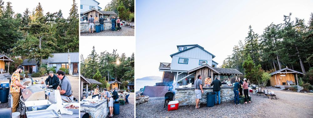 guemes island resort washington state wedding ceremony unity reception