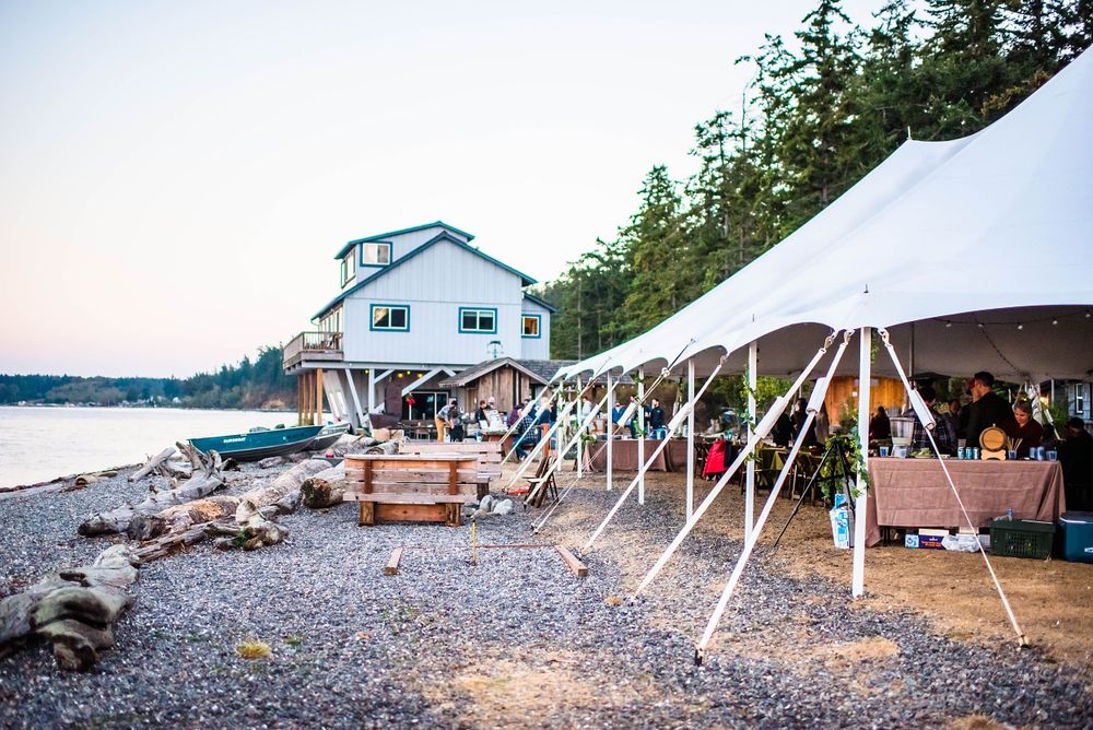 guemes island resort washington state wedding ceremony unity reception