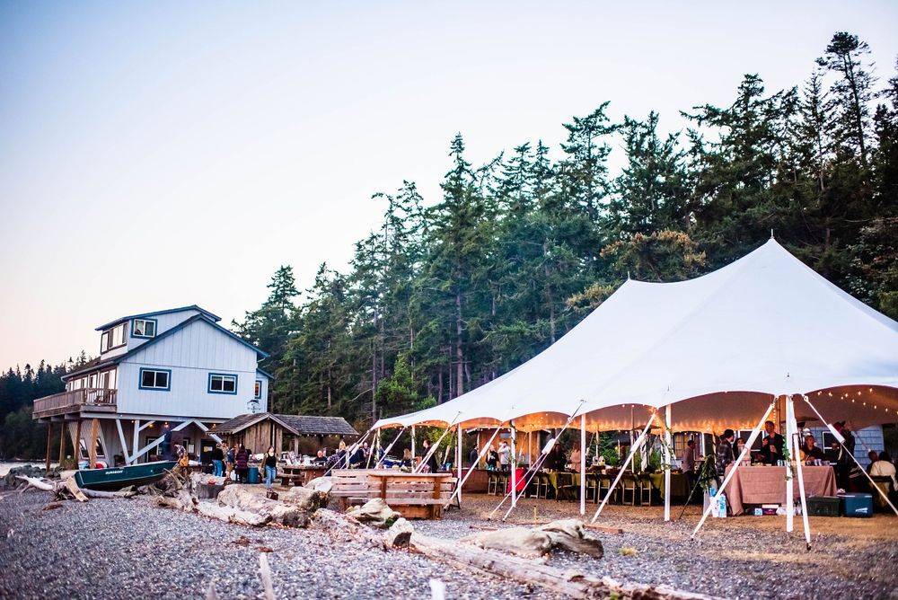 guemes island resort washington state wedding ceremony unity reception