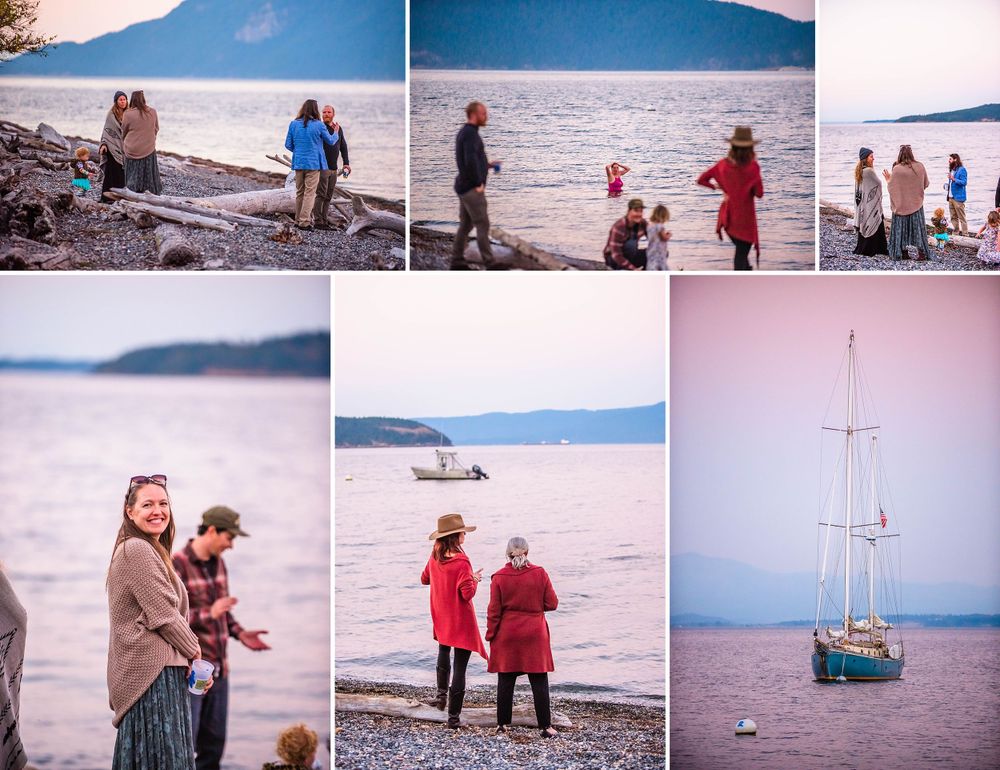 guemes island resort washington state wedding ceremony unity reception