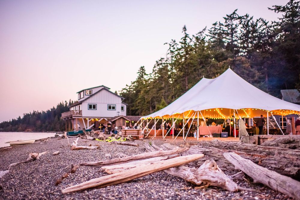 guemes island resort washington state wedding ceremony unity reception