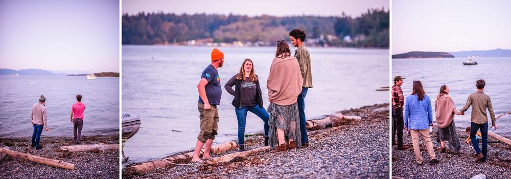 guemes island resort washington state wedding ceremony unity reception