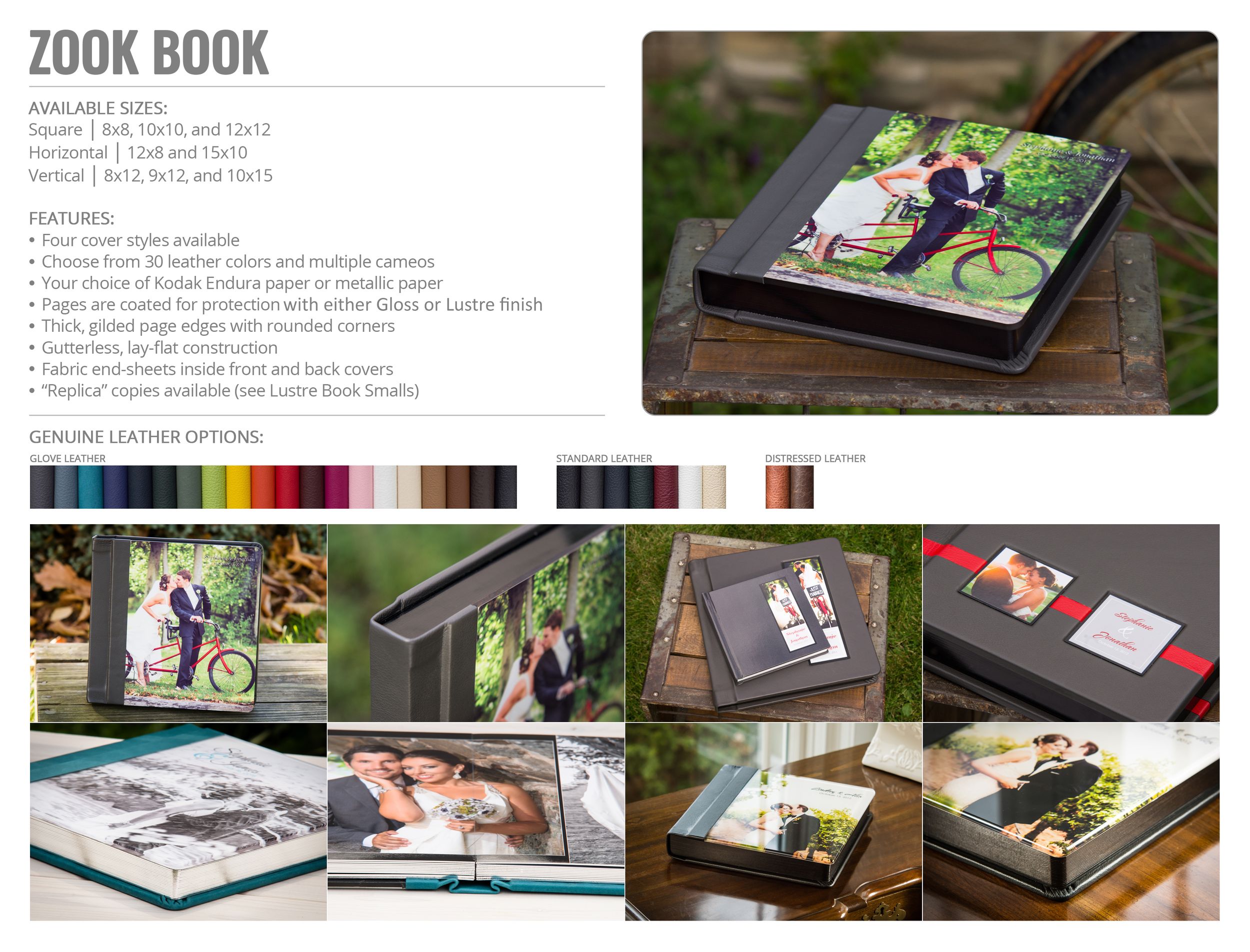 wedding album from placid media