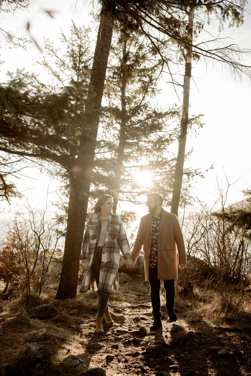 West Vancouver's Whytecliff Park Winter Sunset Engagement Session