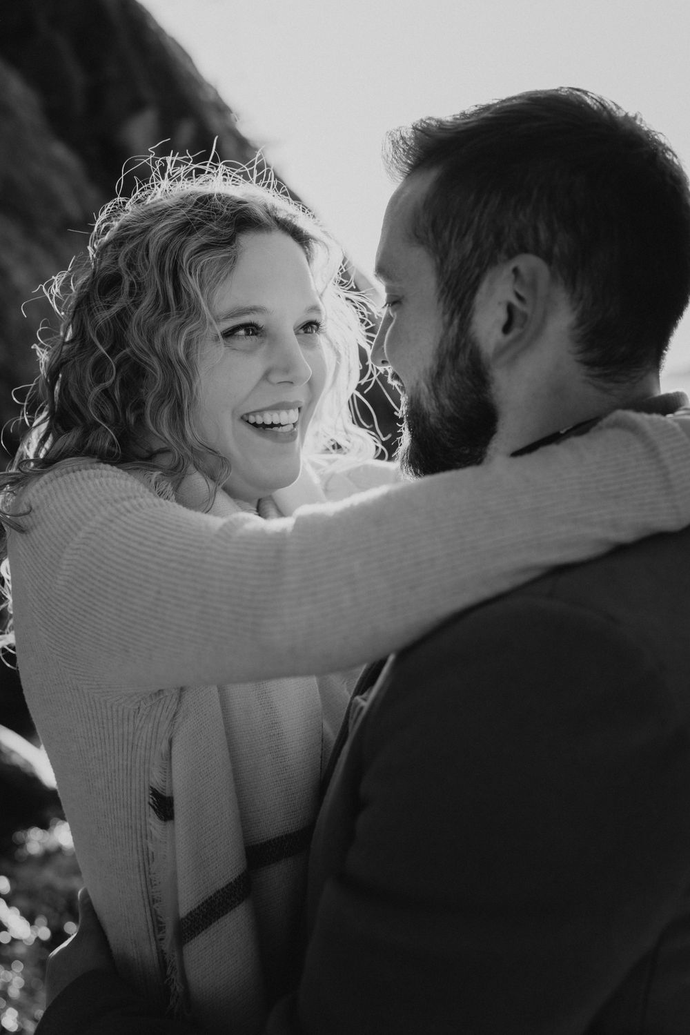 West Vancouver's Whytecliff Park Winter Sunset Engagement Session