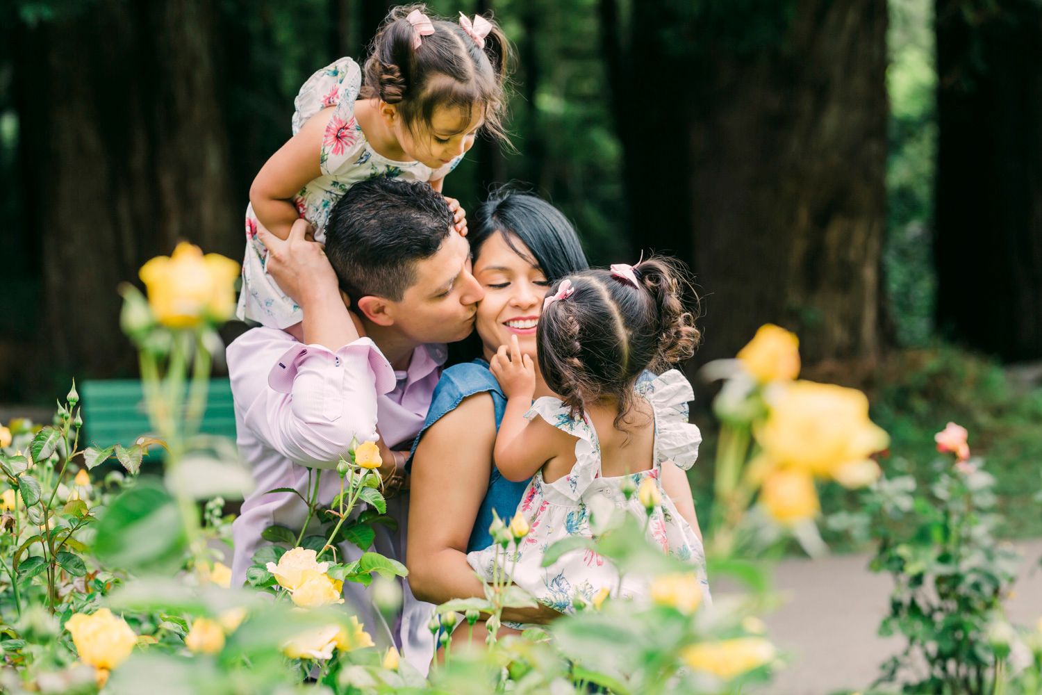 family golden gate park rose black photographer bay area san francisco sacramento brandi rollins wild family photography