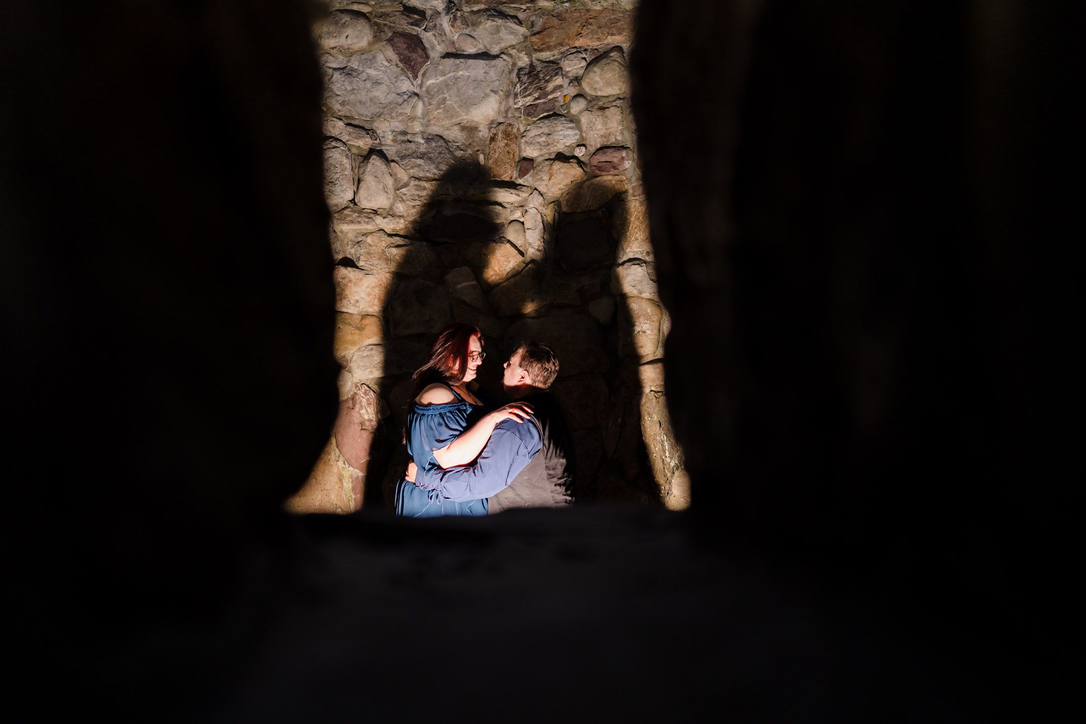 Preston Christman Photography Poconos Engagement Session at Columcille Megalith Park Lehigh Valley Wedding Photographer