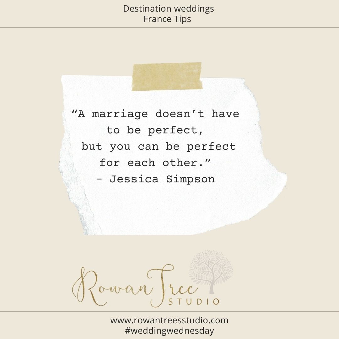Wedding tips for weddings in France
