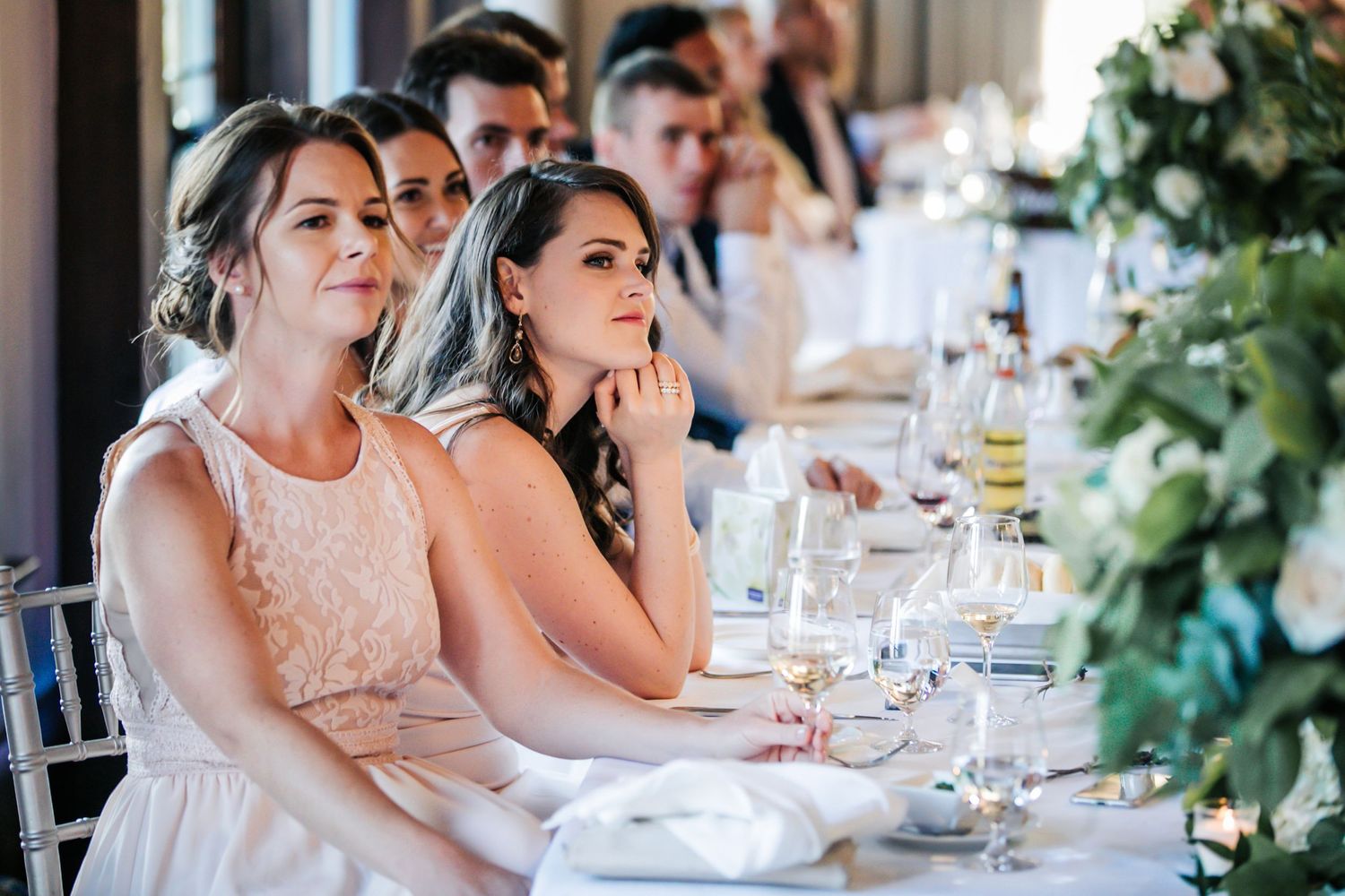 Whistle Bear Golf Club Rose Room Reception Wedding Photos