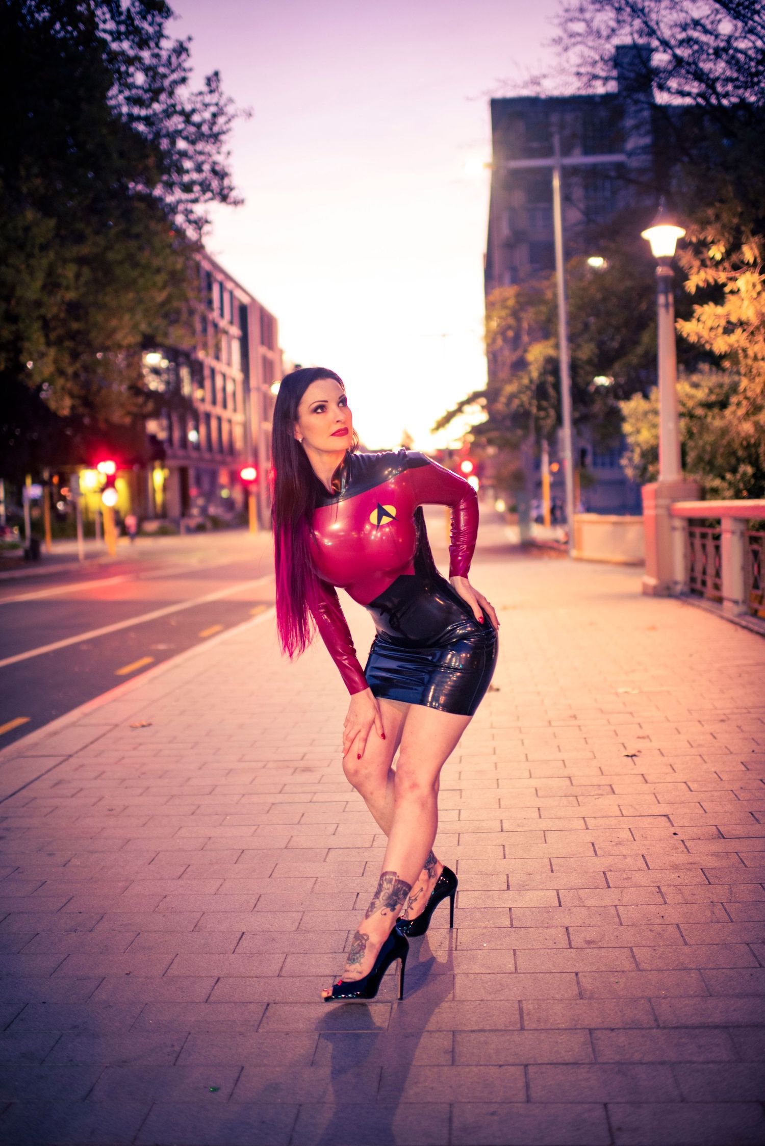 latex models, latex clothing, christchurch photographer, creative portraits, nz photographers, christchurch, portraiture