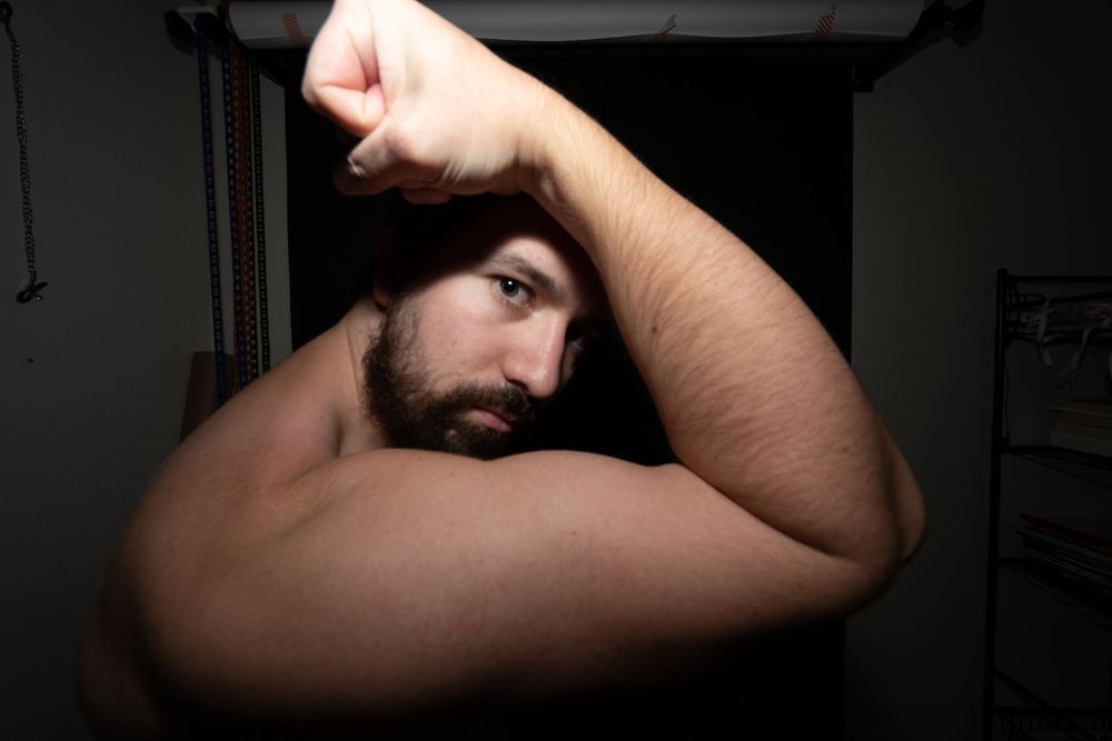 Triangle self-portrait unedited