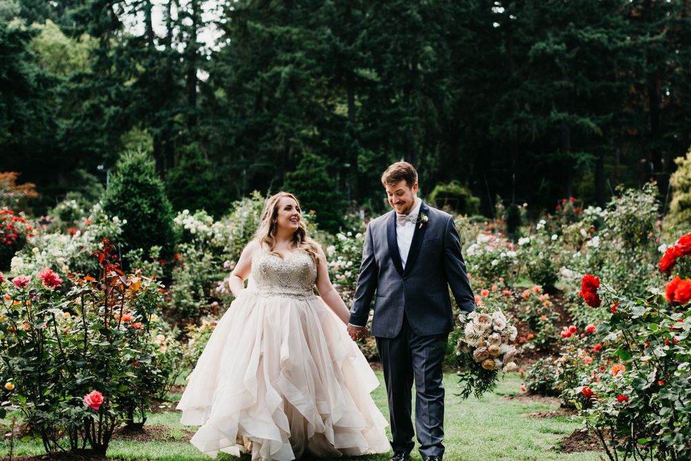 rose test garden wedding, Oregon wedding ideas, Portland wedding, rose garden wedding, Oregon wedding photographer,