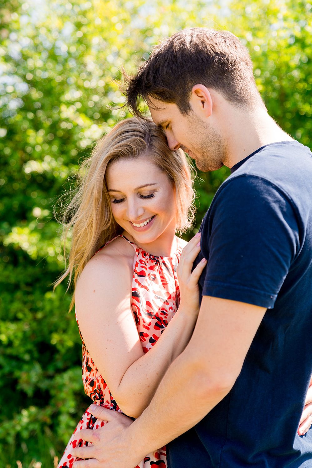 engagement photographs new forest summer time