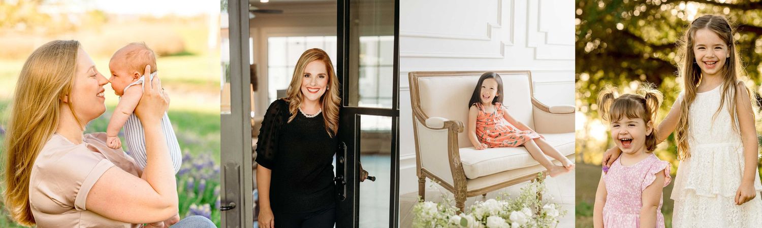 family photos that are outdoors and studio in natural light in houston texas