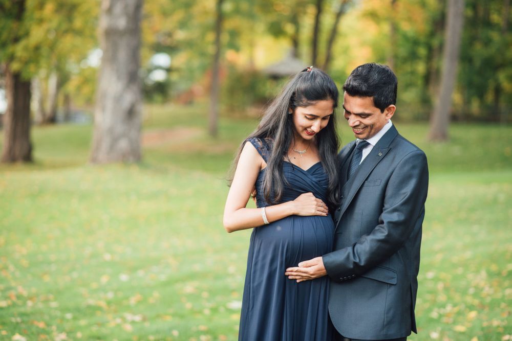lake george fall maternity shoot