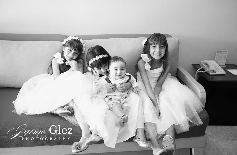 wedding kids mayan palace riviera maya