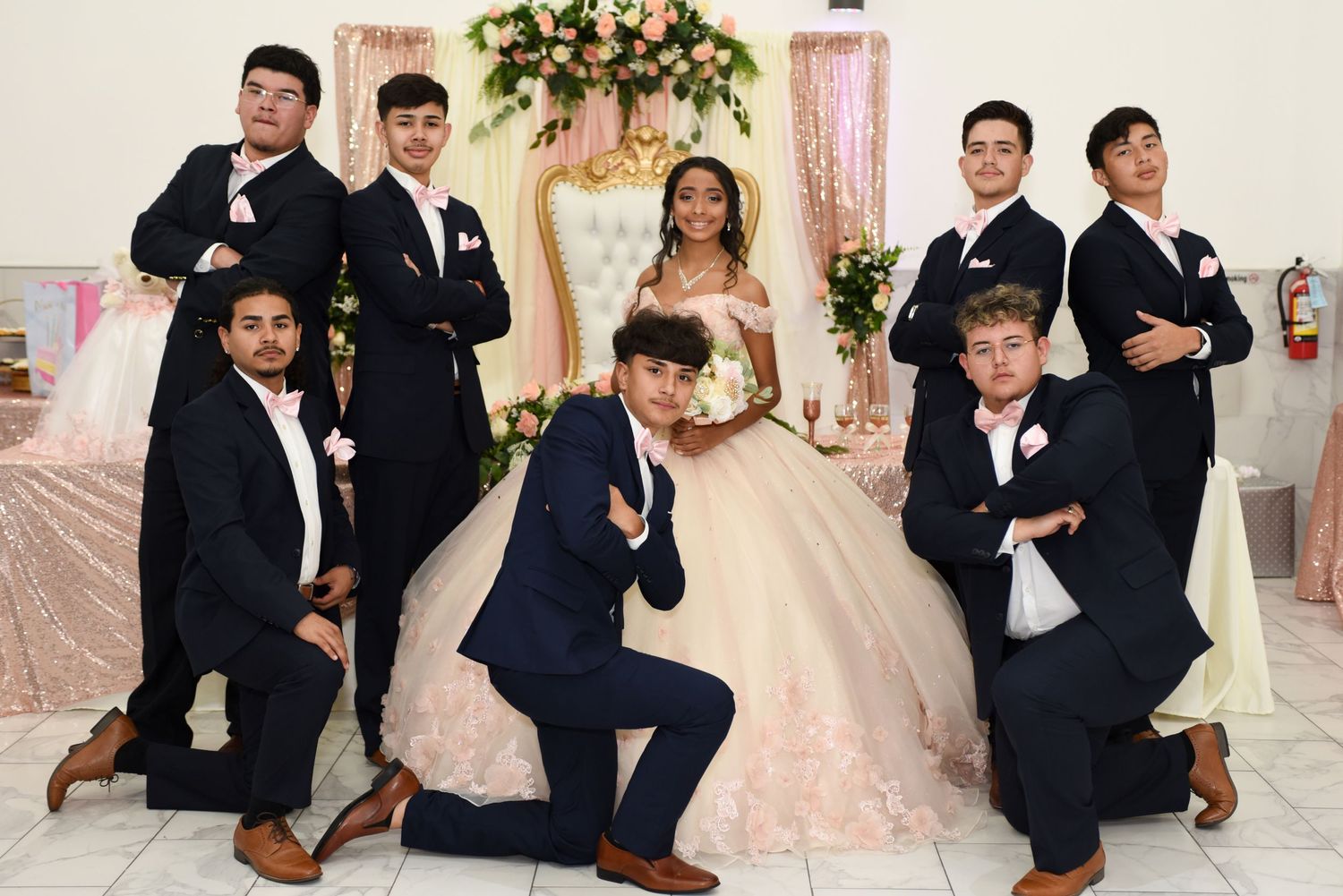 quince court of honor quince photography and video DFW's Best Quince Photographers