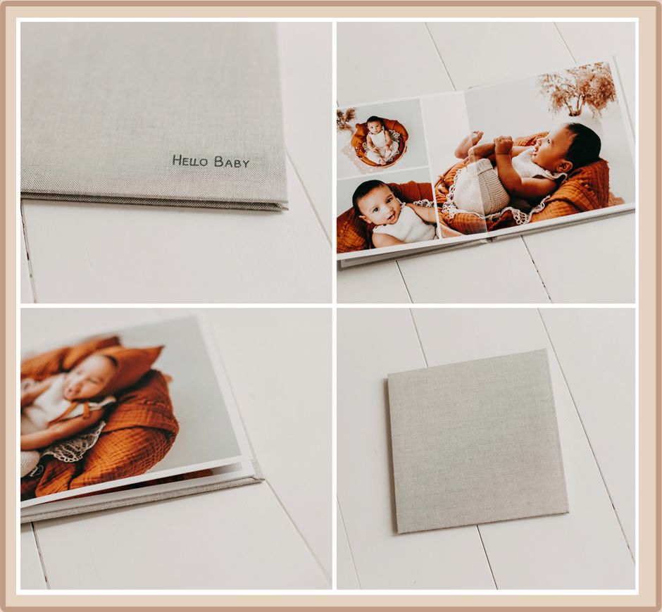 Album liten linen 20x20