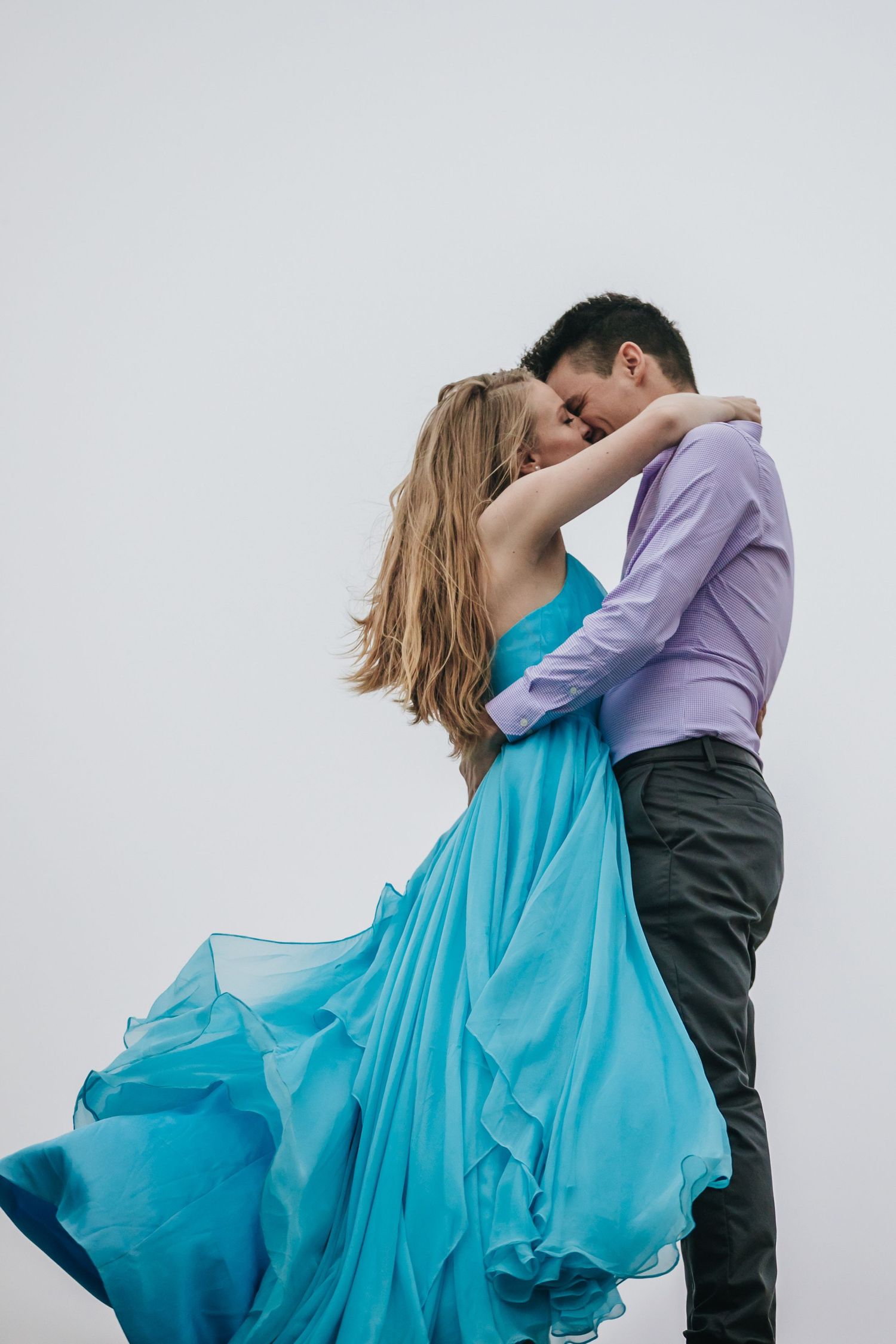 Grand Bend Beach Ontario engagement photos by Shawn Van Daele
