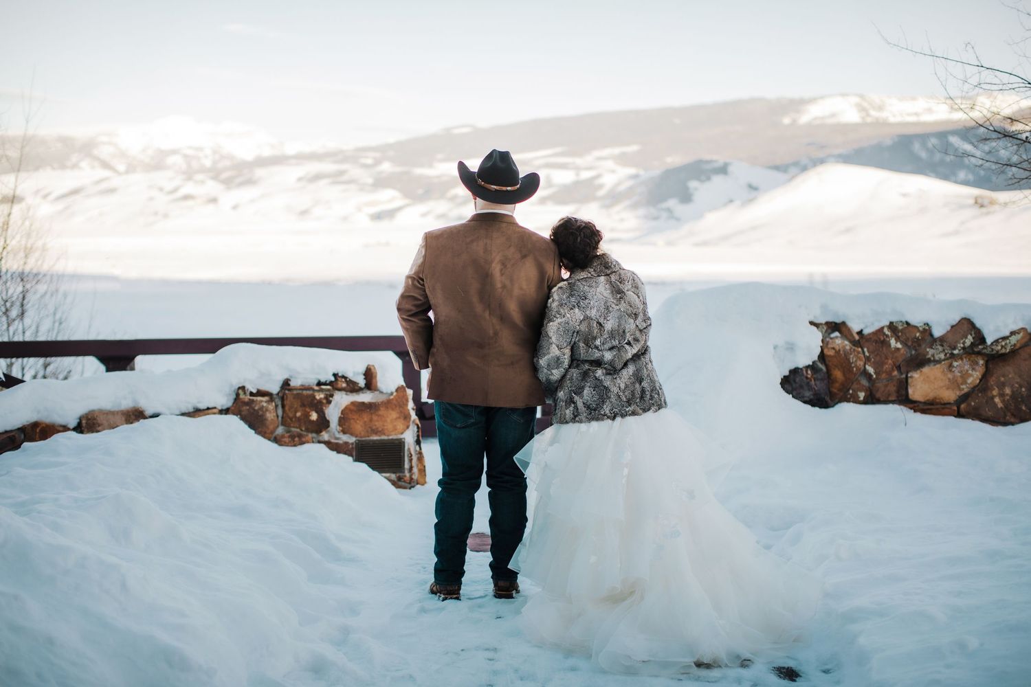 Bride and Groom Portraits for Jackson Hole, WY Elopement by Carli Layton Photography, a Texas Elopement Photographer.