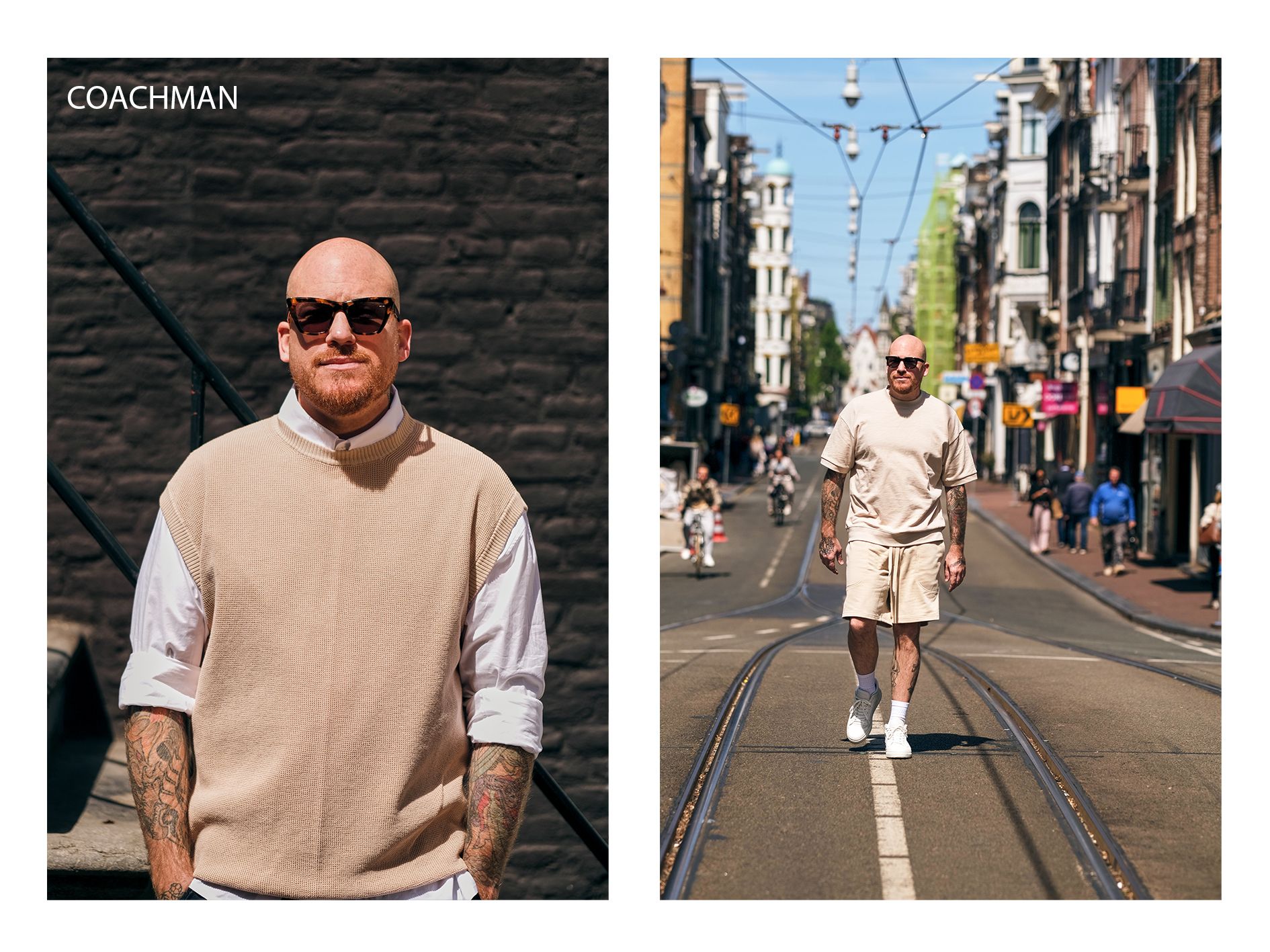 coachman chimi tattoo men fashionmen fashion cityshoot amsterdam fujixt3 90mm joop! kamera express daylight menswear