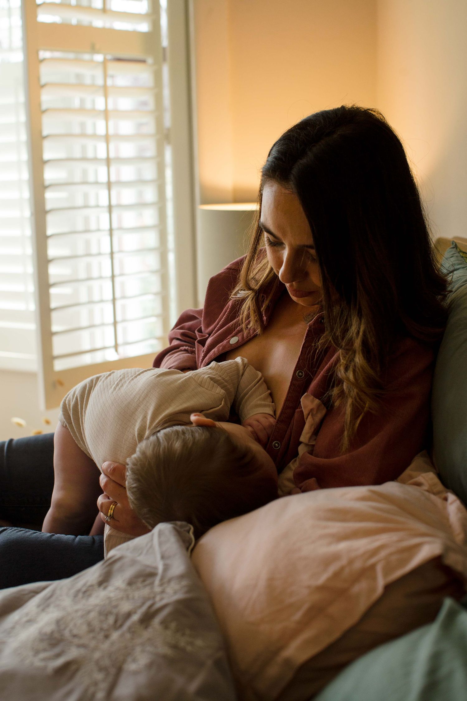 Lifestyle Home Breastfeeding Photoshoot Belfast Birth Photographer
