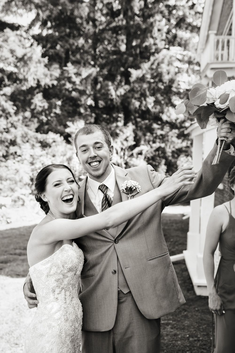 Rustic Backyard Farmhouse Wedding Photos Colborne Ontario by Shawn Van Daele