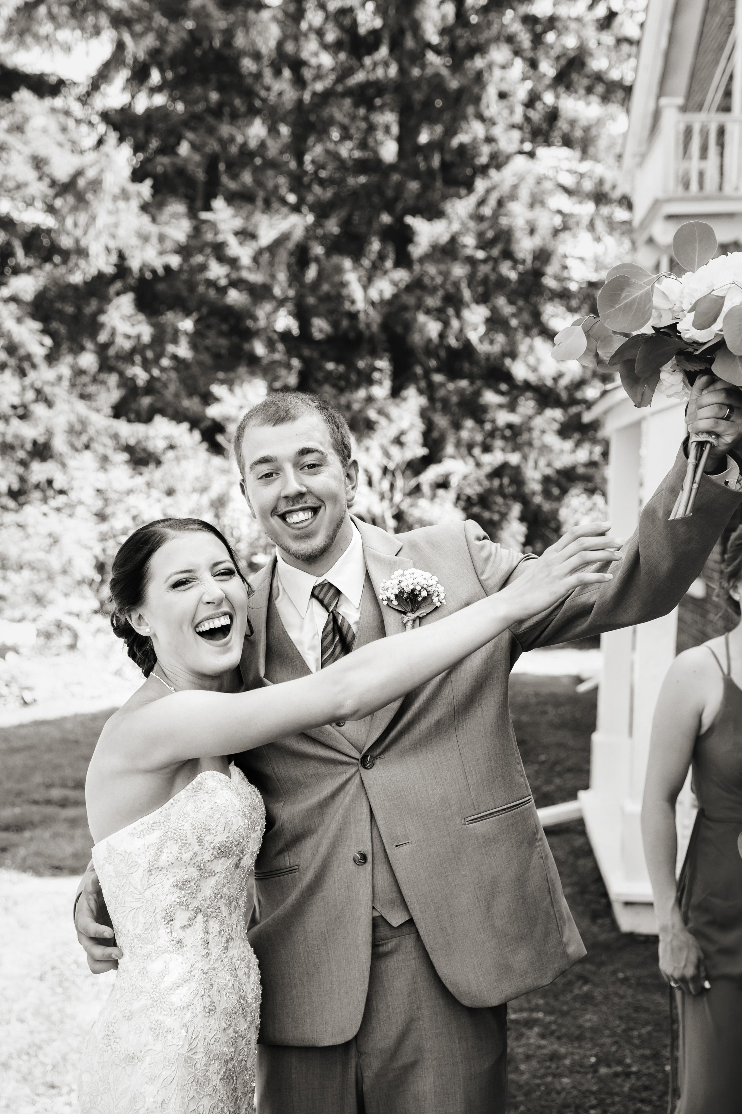 Rustic Backyard Farmhouse Wedding Photos Colborne Ontario by Shawn Van Daele