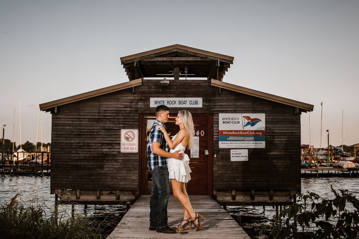 Engagement Photos at White Rock Lake, Dallas Tx