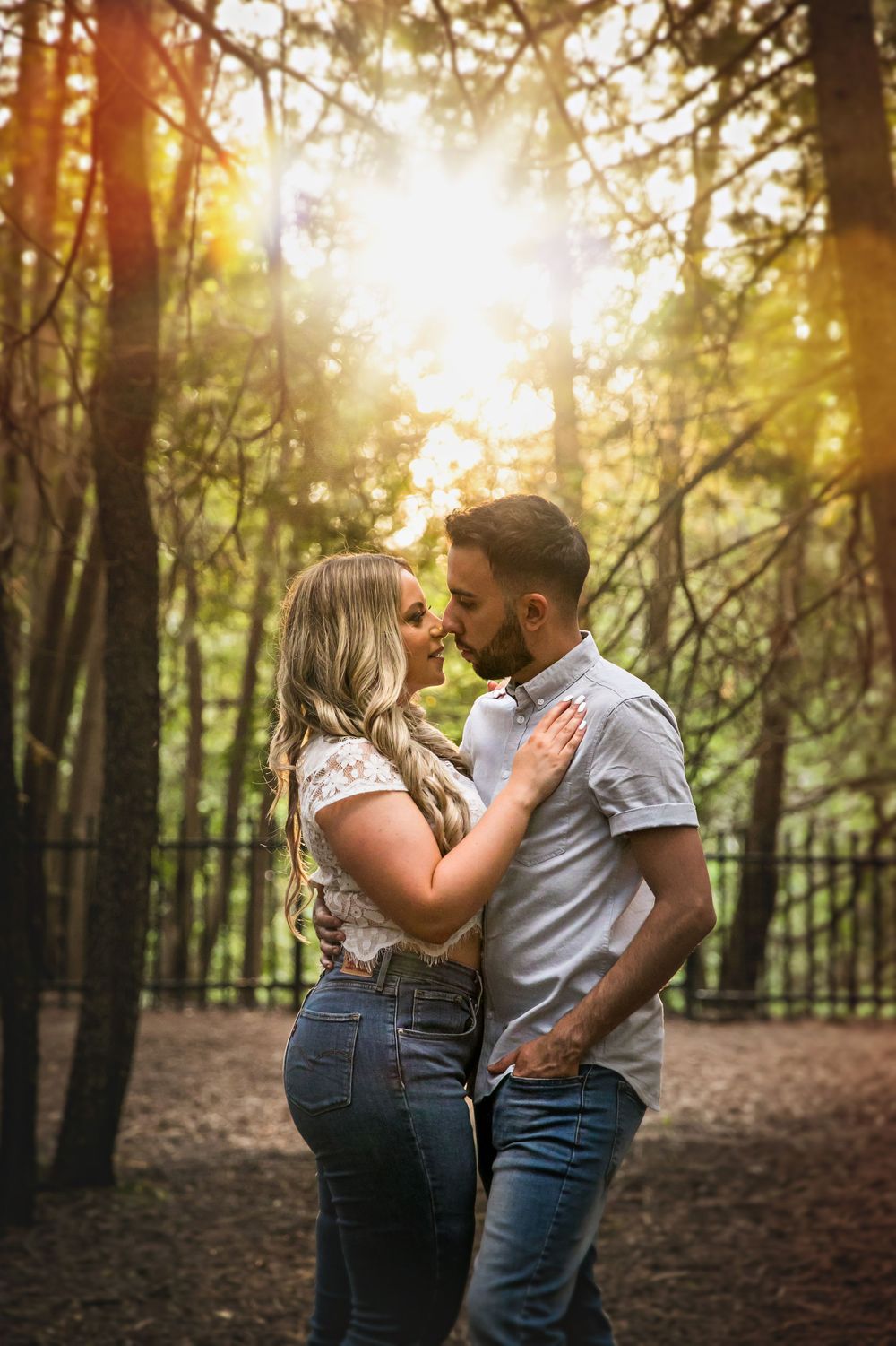 Elora Gorge Ontario Spring Summer Engagement Photos by Shawn Van Daele