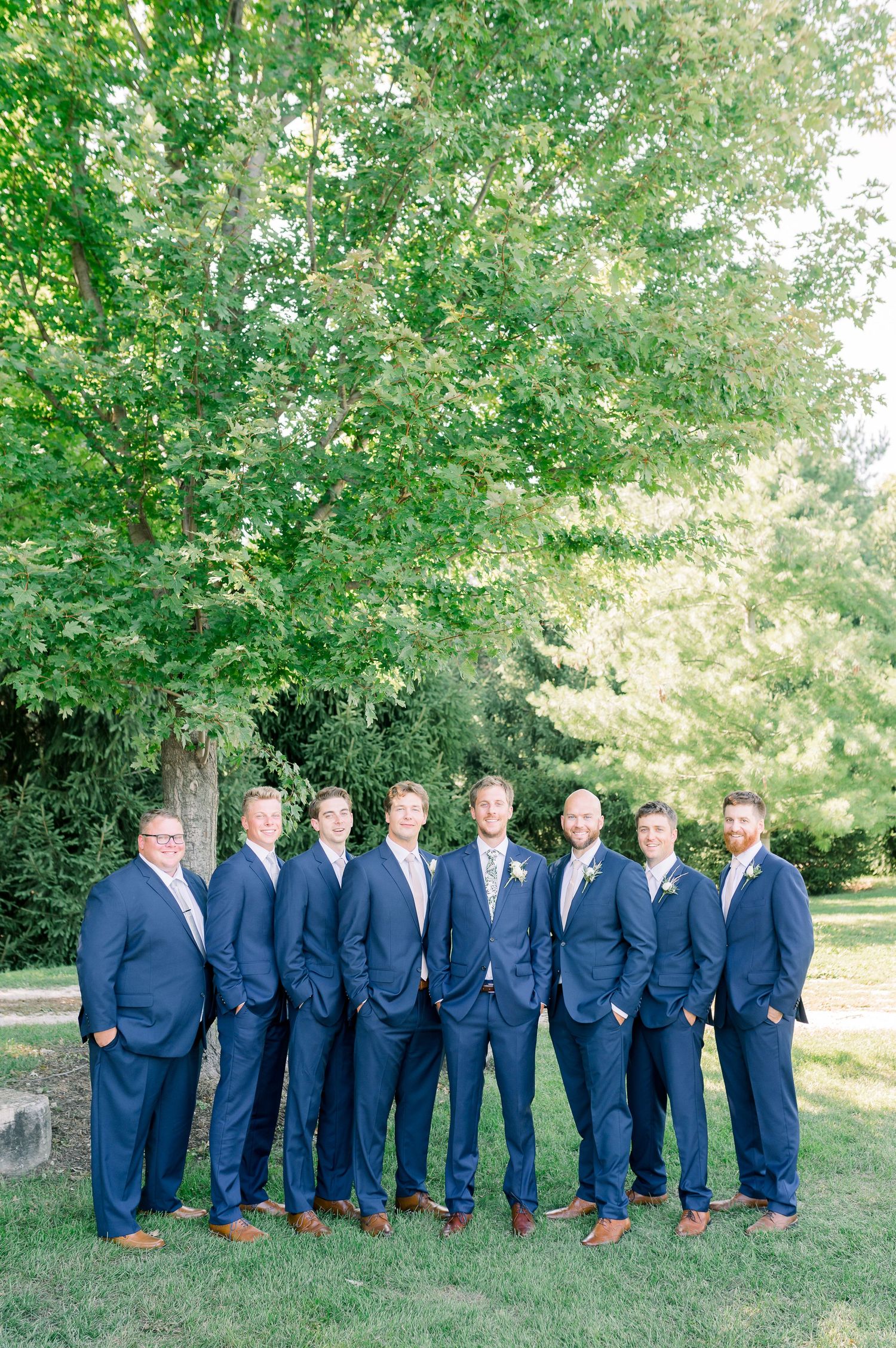 Vineyard photos with white willow events at Prairie Moon Winery wedding in Ames, Iowa