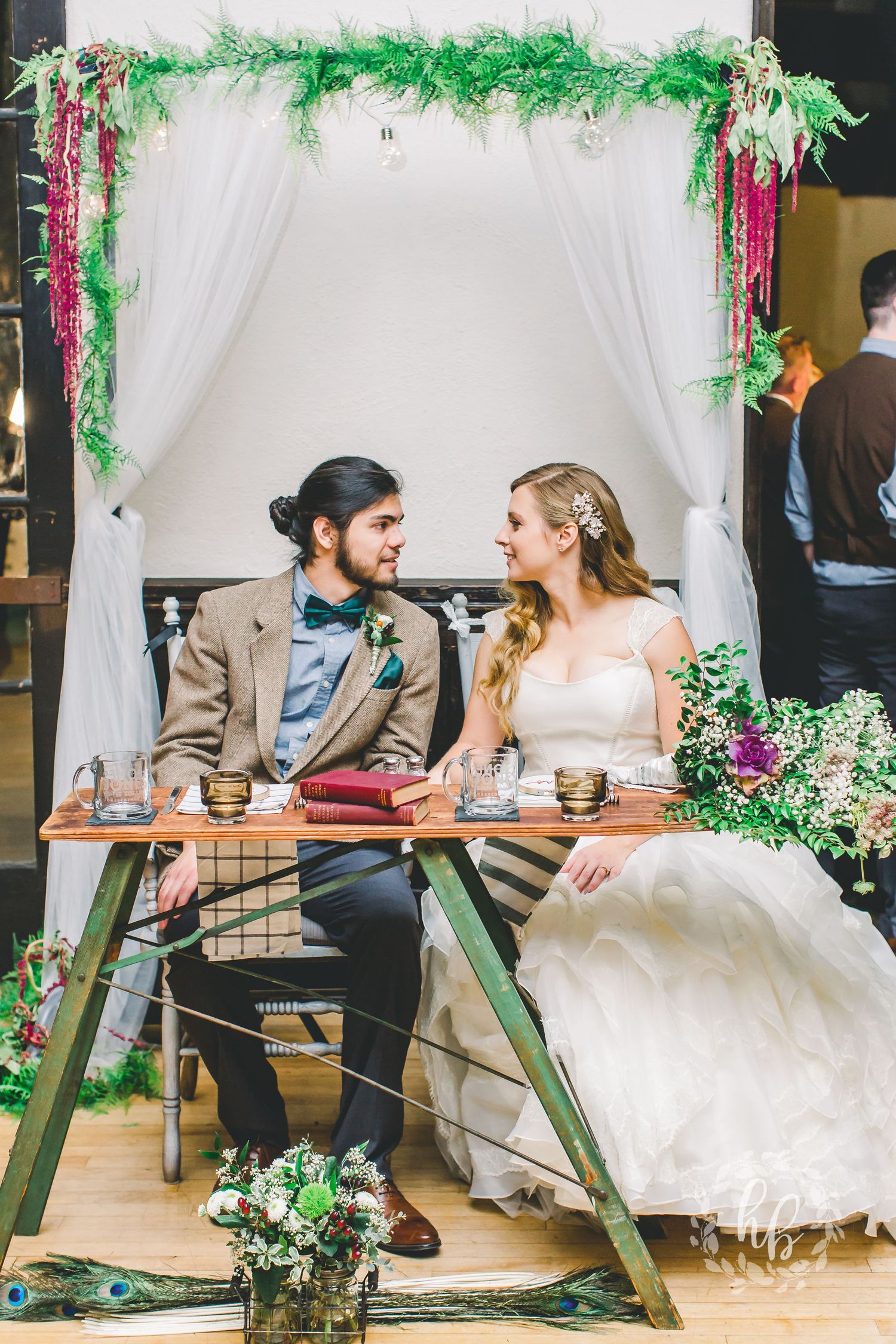 vintage DIY Pasadena church wedding photos wedding photographer