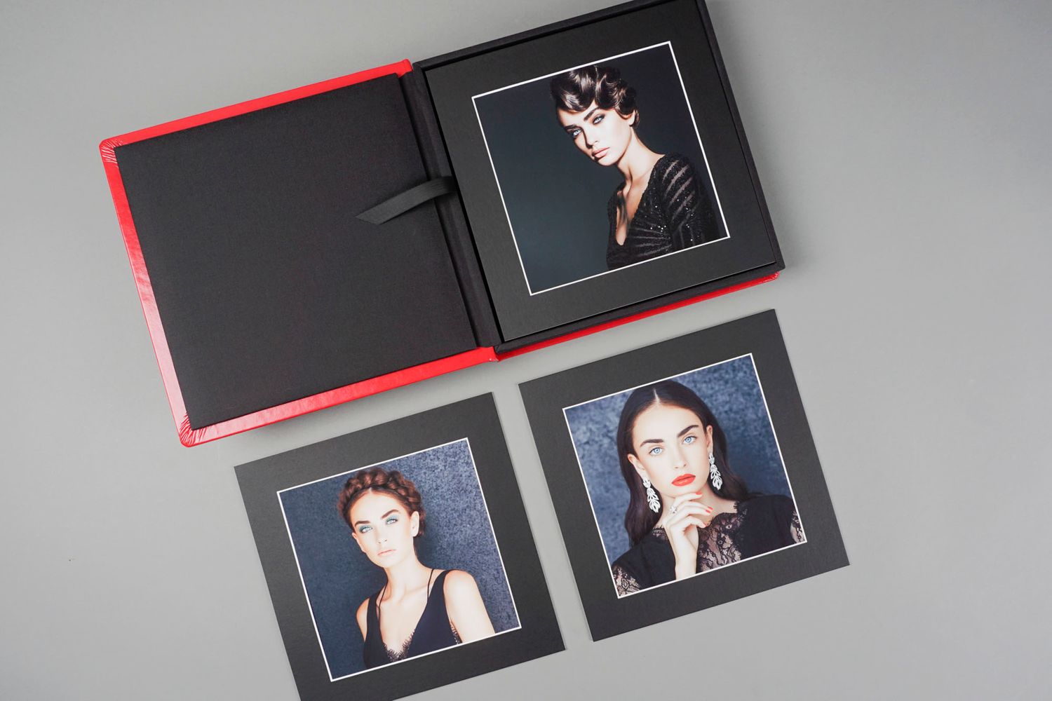 Folio Box With Mounted Prints