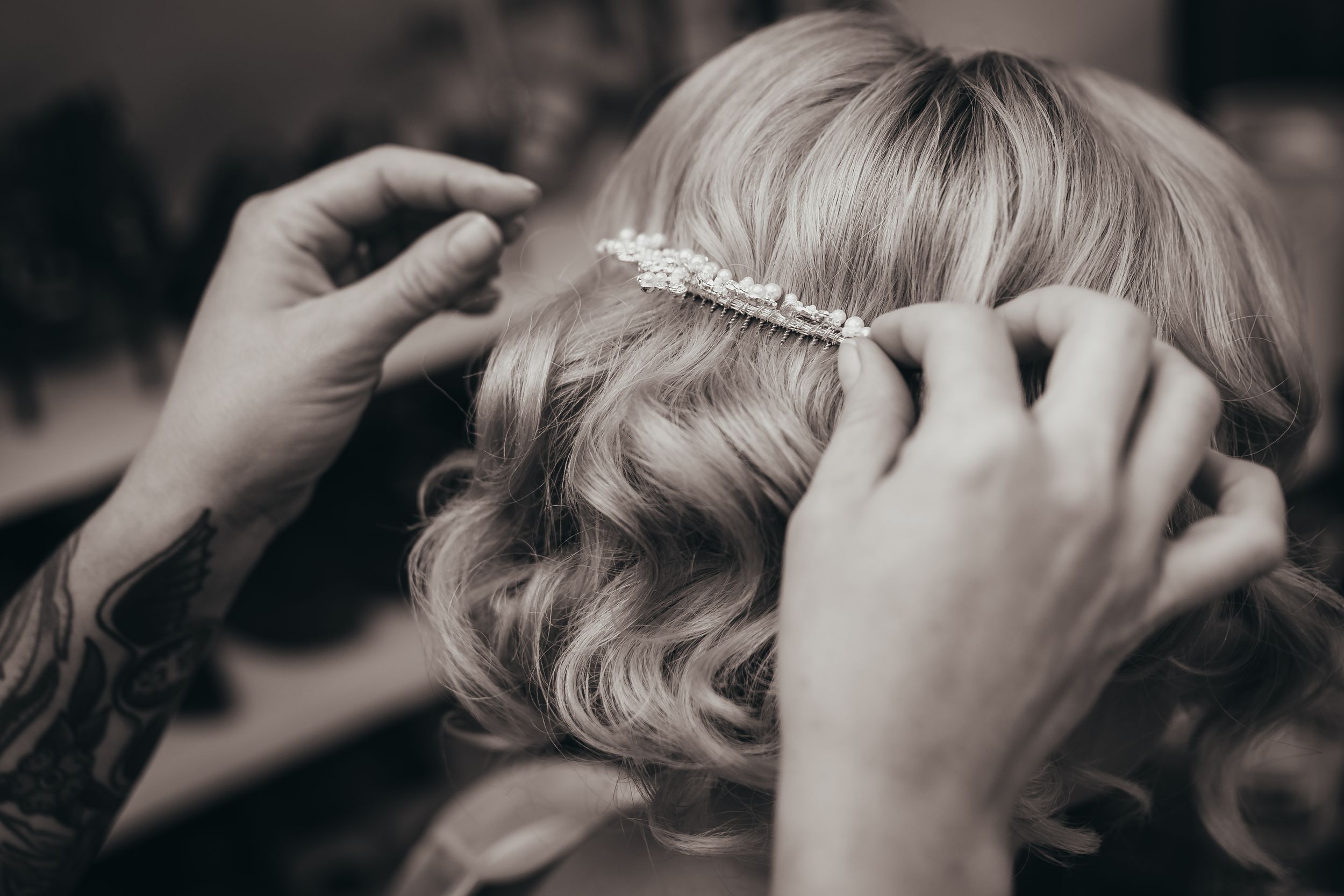 Wedding Hair details Soulful Hues PhotographySpokane WA