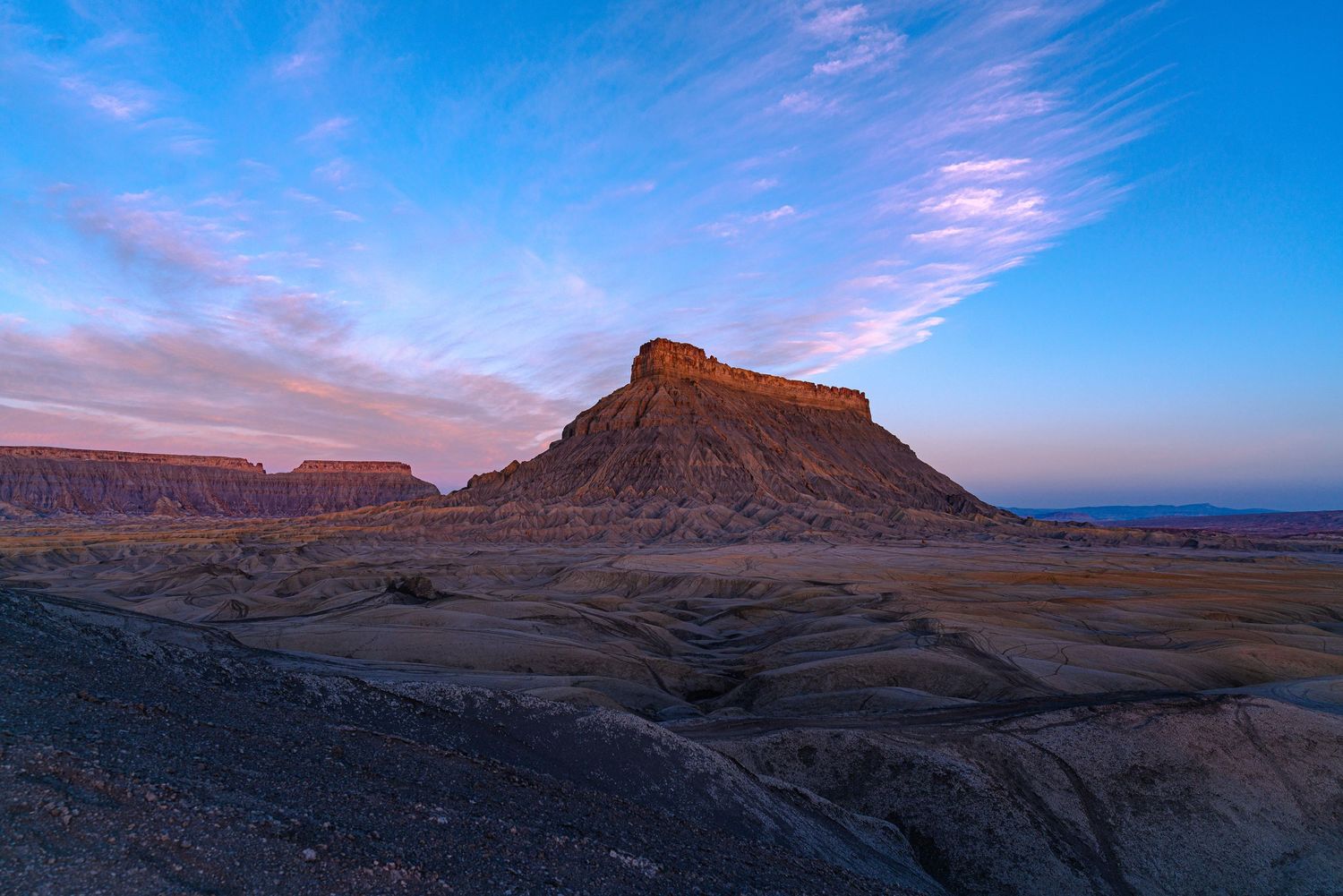 Nice Butte, Rock formation in Utah near Capitol Reef National Park.