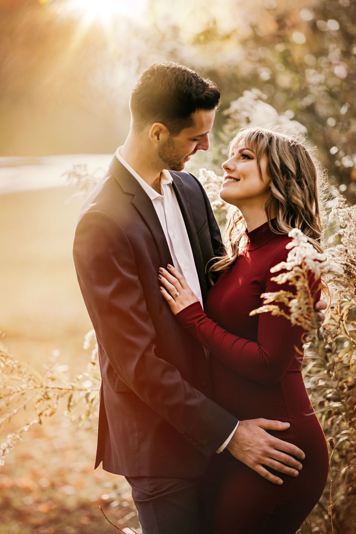 Fall engagement photos at Fanshawe Conservation Area London Ontario by photographer Shawn Van Daele